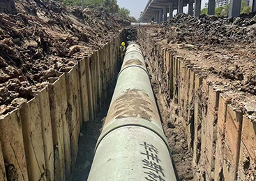 余杭東西大道污水輸送管道工程